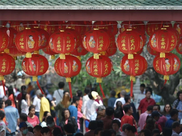 Lampu Lampion Imlek
