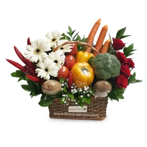 20 Hadiah untuk Dosen Pembimbing Skripsi Paling Berkesan - buket sayur