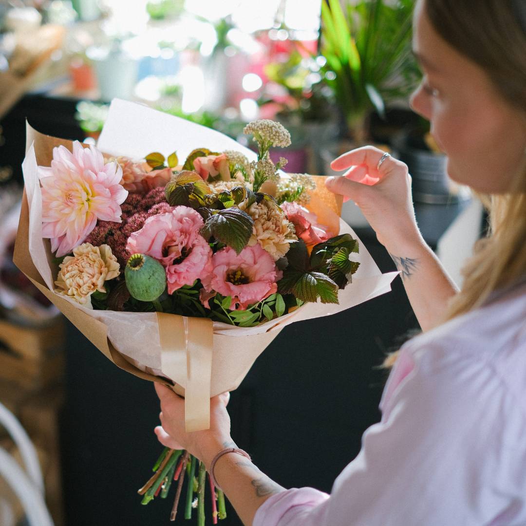 ide kado buket bunga valentine