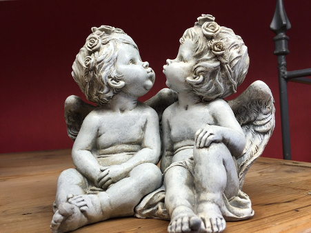Cupid statues