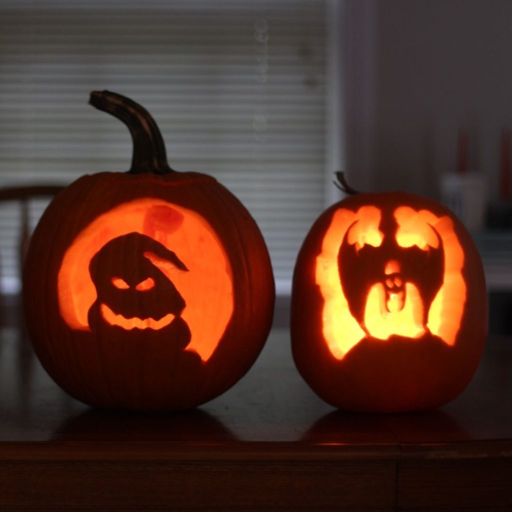terrifying halloween pumpkin