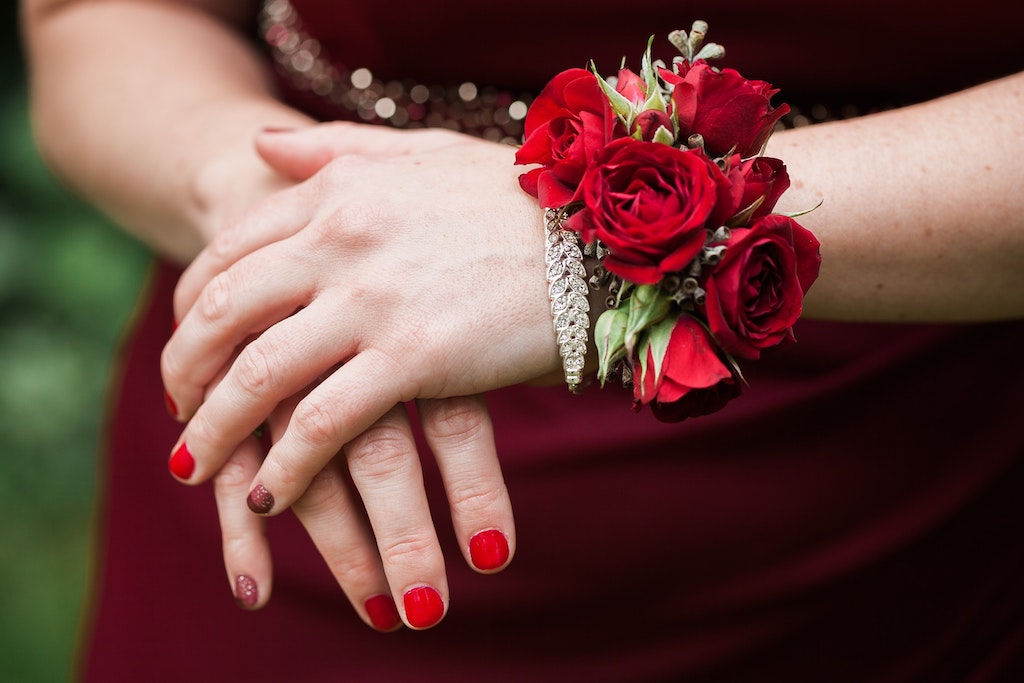 Rose corsage