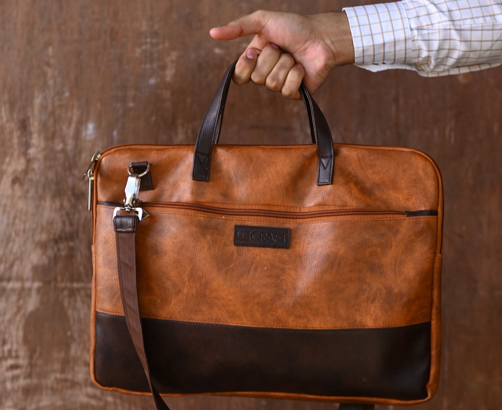 Leather Work Bag