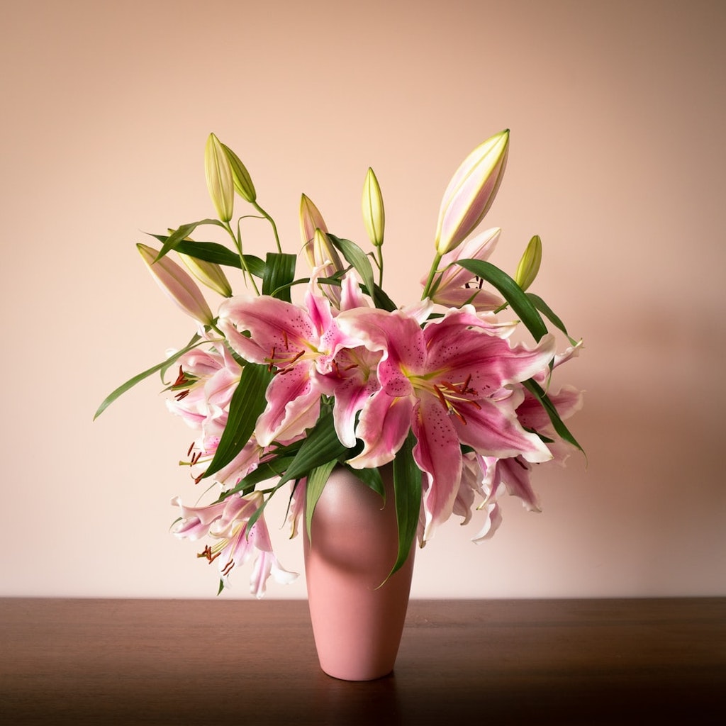 Lilies in a Vase