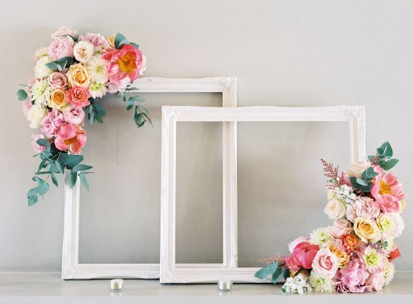 How To Decorate Flower Frame