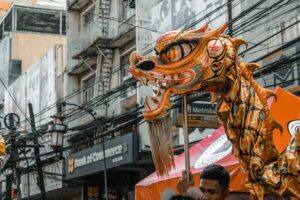 The dragon and lion dance Chinese New Year Symbols and Meanings