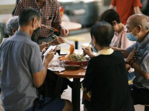 Yusheng is a Chinese New Year Traditional Food in Singapore