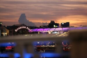 Clarke Quay is one of the most romantic spots in Singapore