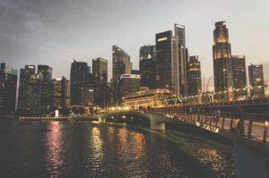 The Fullerton Hotel is one of the most romantic spots in Singapore