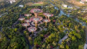 Garden by the Bay is one of the most romantic spots in Singapore
