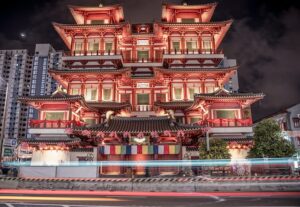 Chinatown is one of the most romantic spots in Singapore