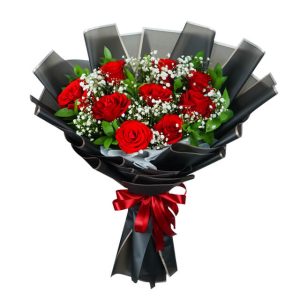 flower recommendations for mbti - red roses