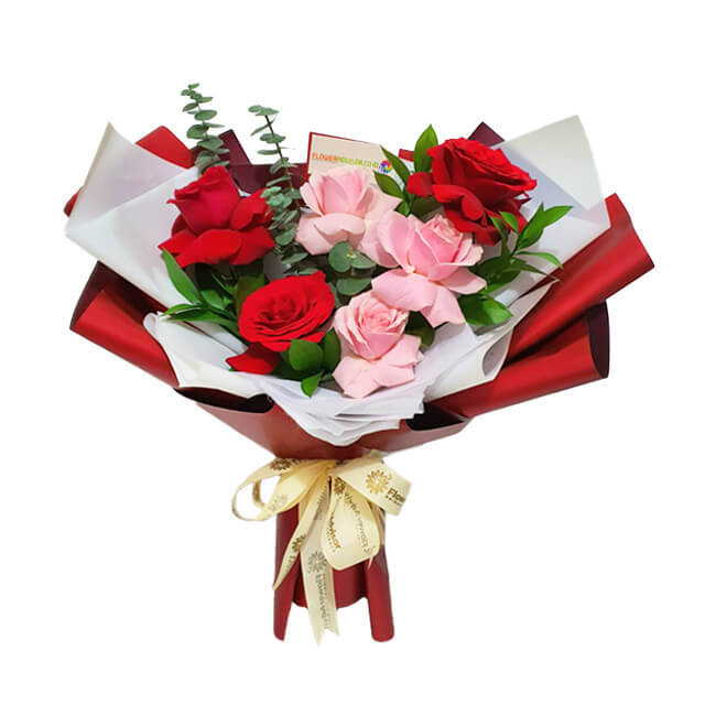 Red Roses and Pink Roses