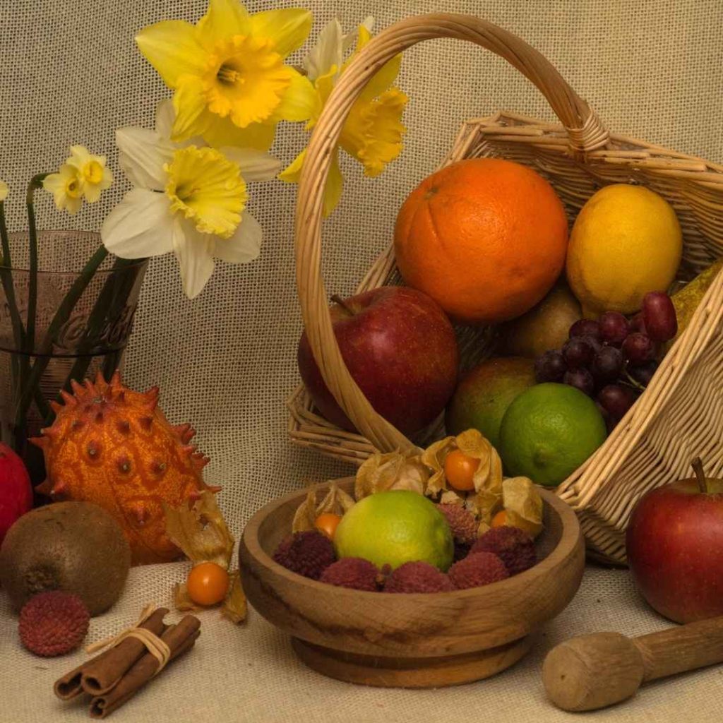 types of fruits in fruit hamper